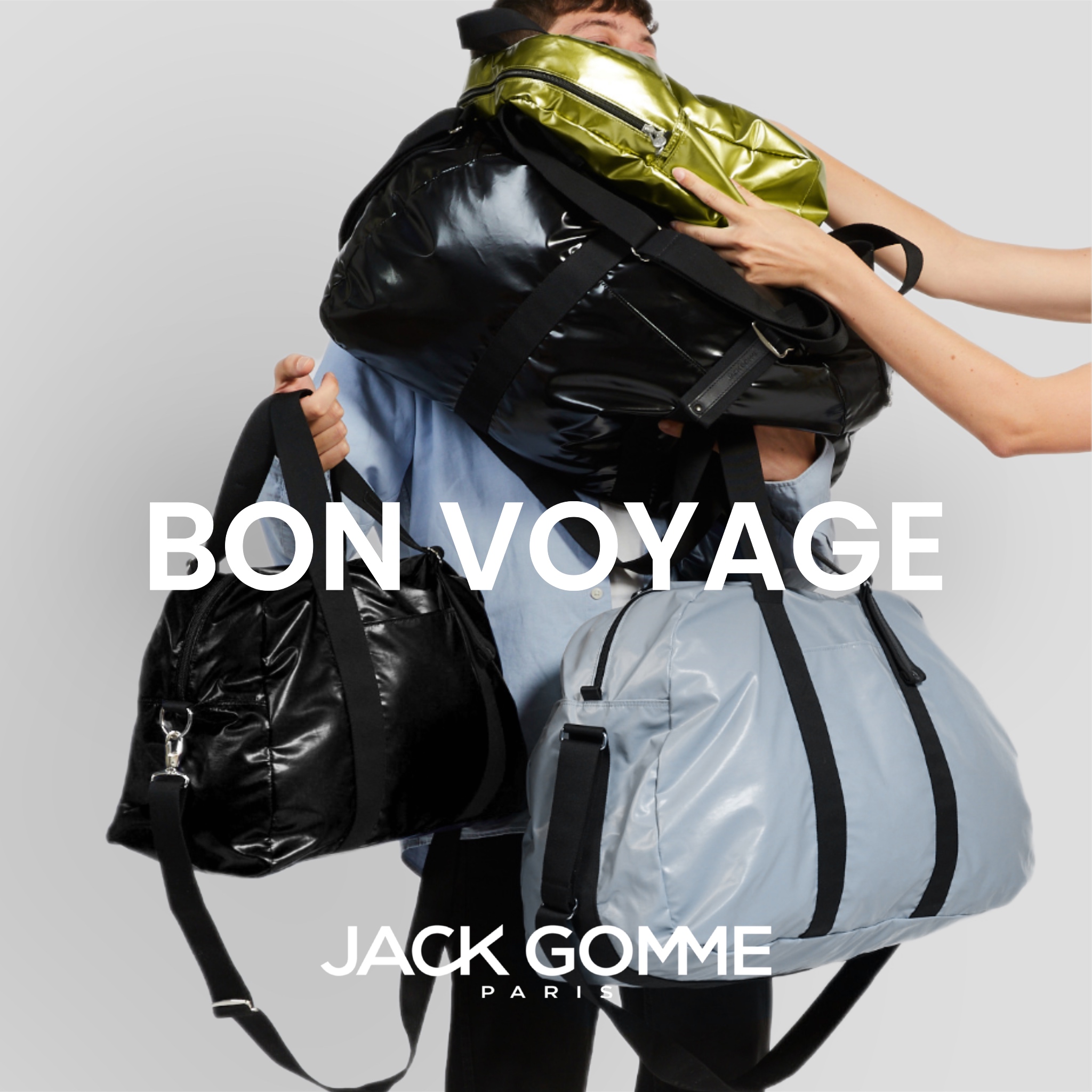 3万円以上フランス製造 jack gonne paris 超軽量ダークブラウン フランスのバッグブランド「jack gomme（ジャックゴム）」や